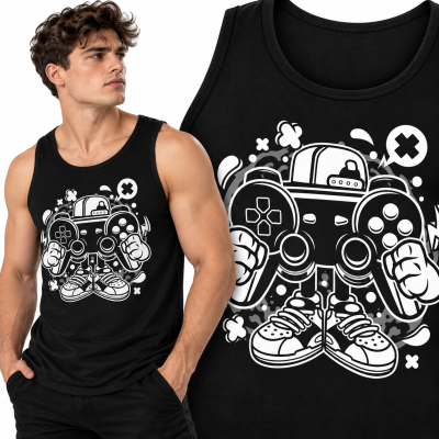 TANK TOP ANIMOWANY  STREET GAMER